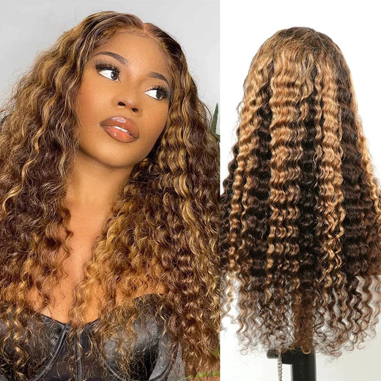 color 27 lace front wig