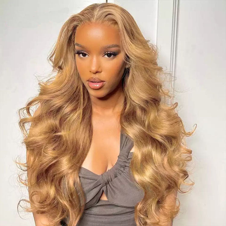 color 27 lace front wig