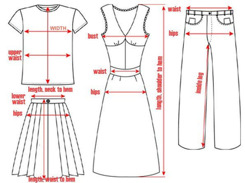 Sizing Guide| Love Style Co | Ladies Fashion | Australian Owned – Love ...