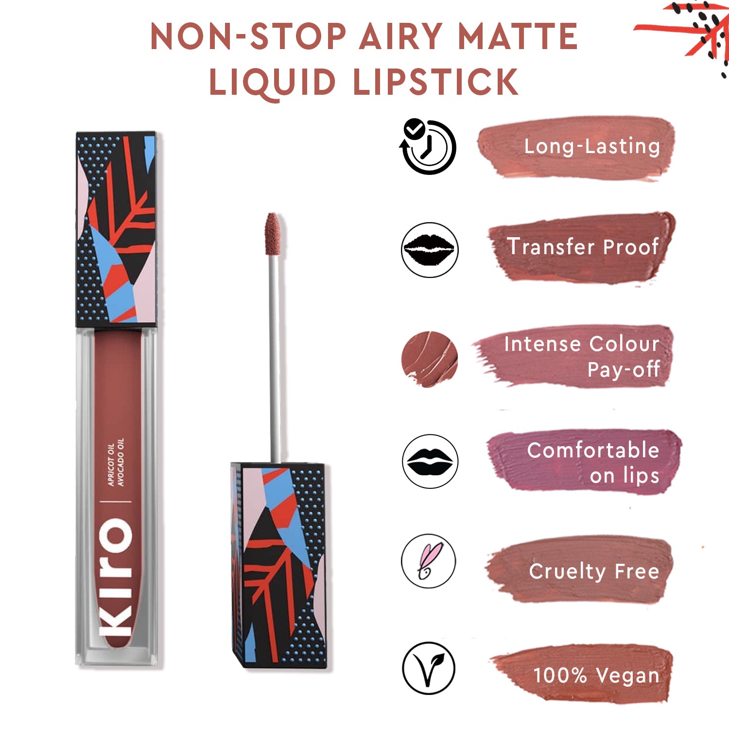 Non-stop Airy Matte Liquid Lipstick