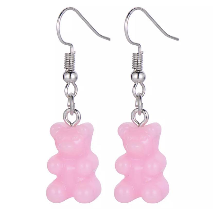 Gummy Bear Earrings 🍭💕 - Candy Earrings - Sour Puff Shop