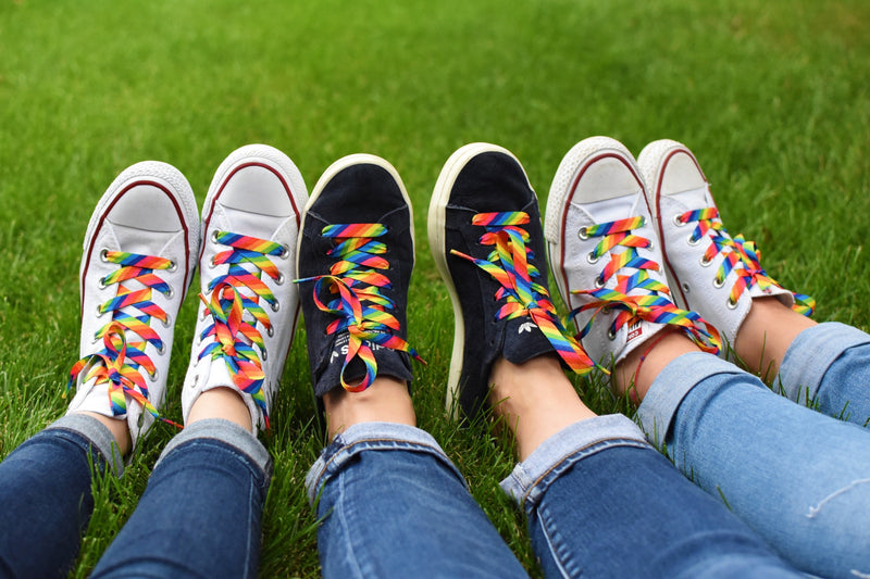 rainbow shoelaces