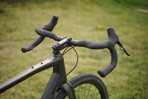 Road bike to gravel bike handlebar conversion