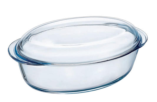 Pyrex Plat à four ovale en verre 35 x 24cm IRRESISTIBLE au