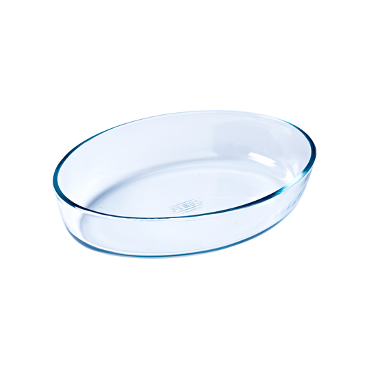 Plat à four familial rectangulaire en verre 40x27 cm avec couvercle  transparent Pyrex