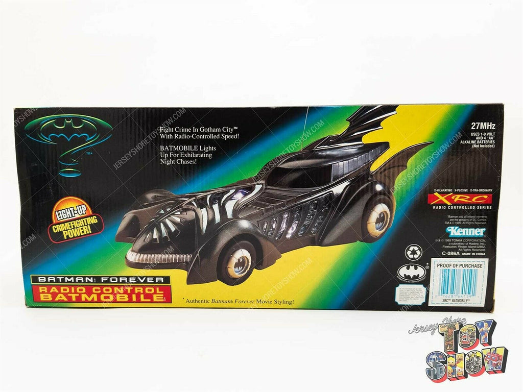 1995 Kenner Batman Forever Batmobile XRC Radio Controlled car mint in –  jerseyshoretoyshow