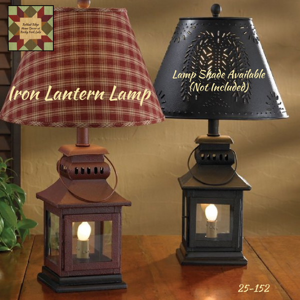 Lamp Shade Star Punch Tin Black or Cranberry 6 Clip – Redbud