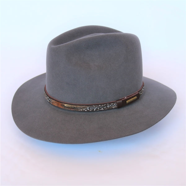 Stetson Jackson Outdoor Fur Blend Hat- in Caribou Grey