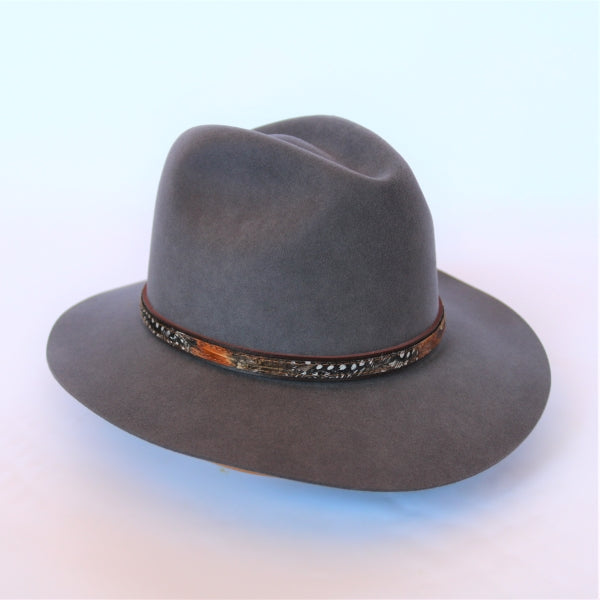 Stetson Jackson Outdoor Fur Blend Hat- in Caribou Grey