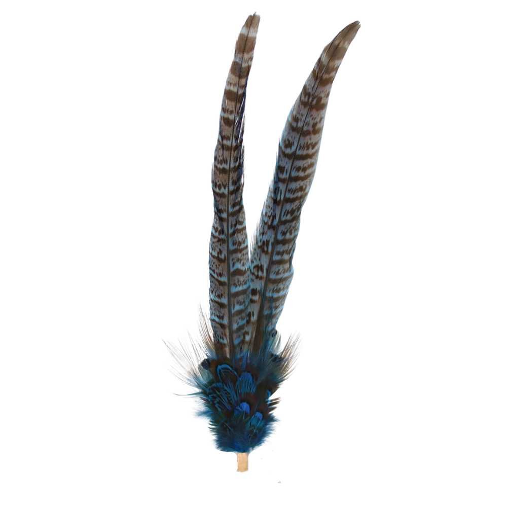 Natural Feather Hat Pin Extra Large - Laurie & Jules