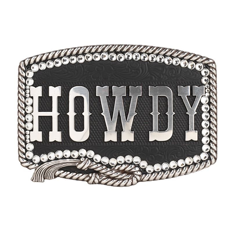 Nocona Mens Floral Cactus Oval Belt Buckle – Branded Country Wear