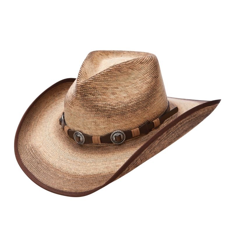 Stetson Bryce Palm Leaf Straw Wide Brim Gus Hat Straw Hats