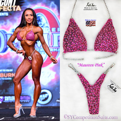 IFBB Bikini Pro Maureen Blanquisco, Maureen 2021 Olympia Red