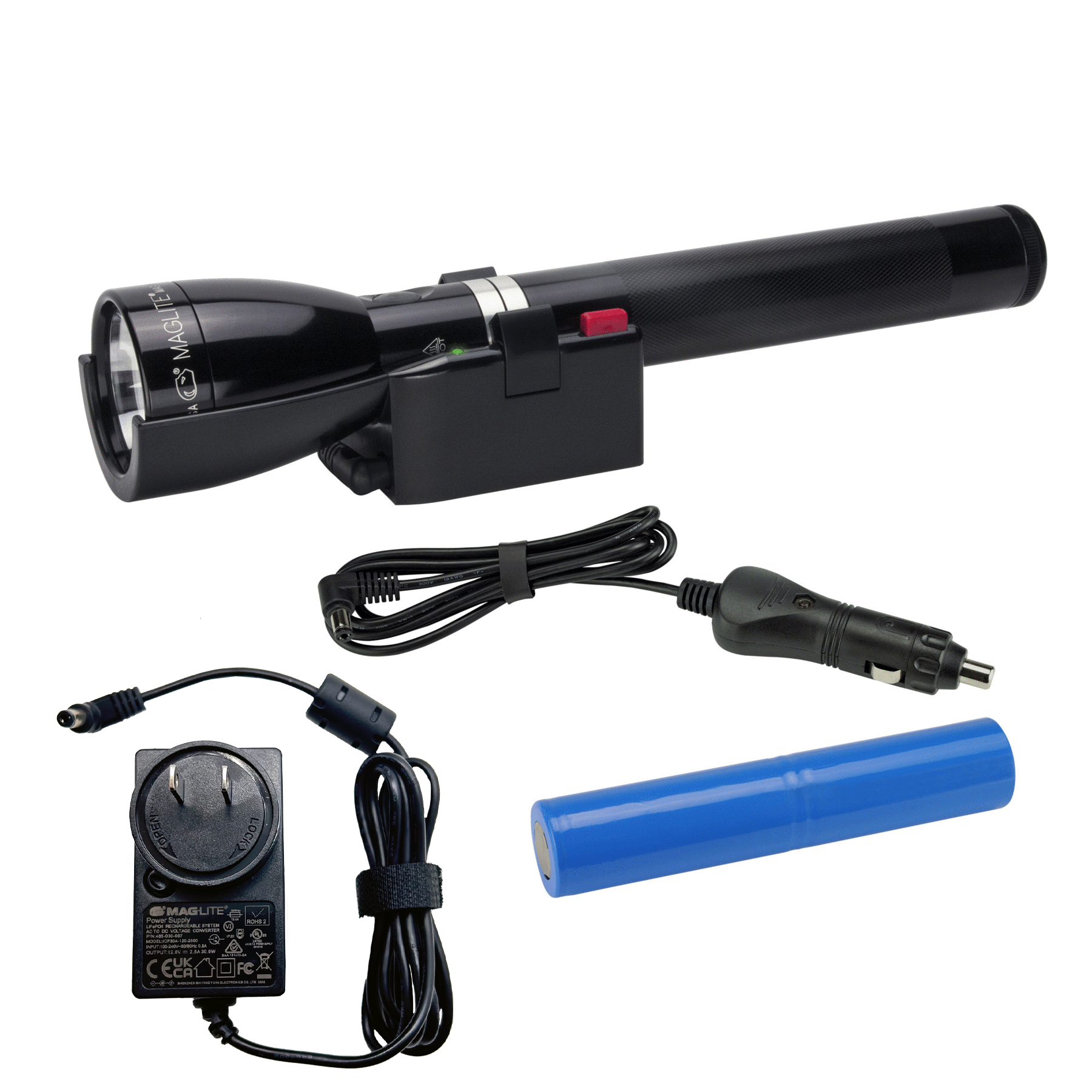 neutrale Gouverneur Versnel ML150LR(X) Mag Charger Rechargeable LED Fast-Charging Maglite Flashlig