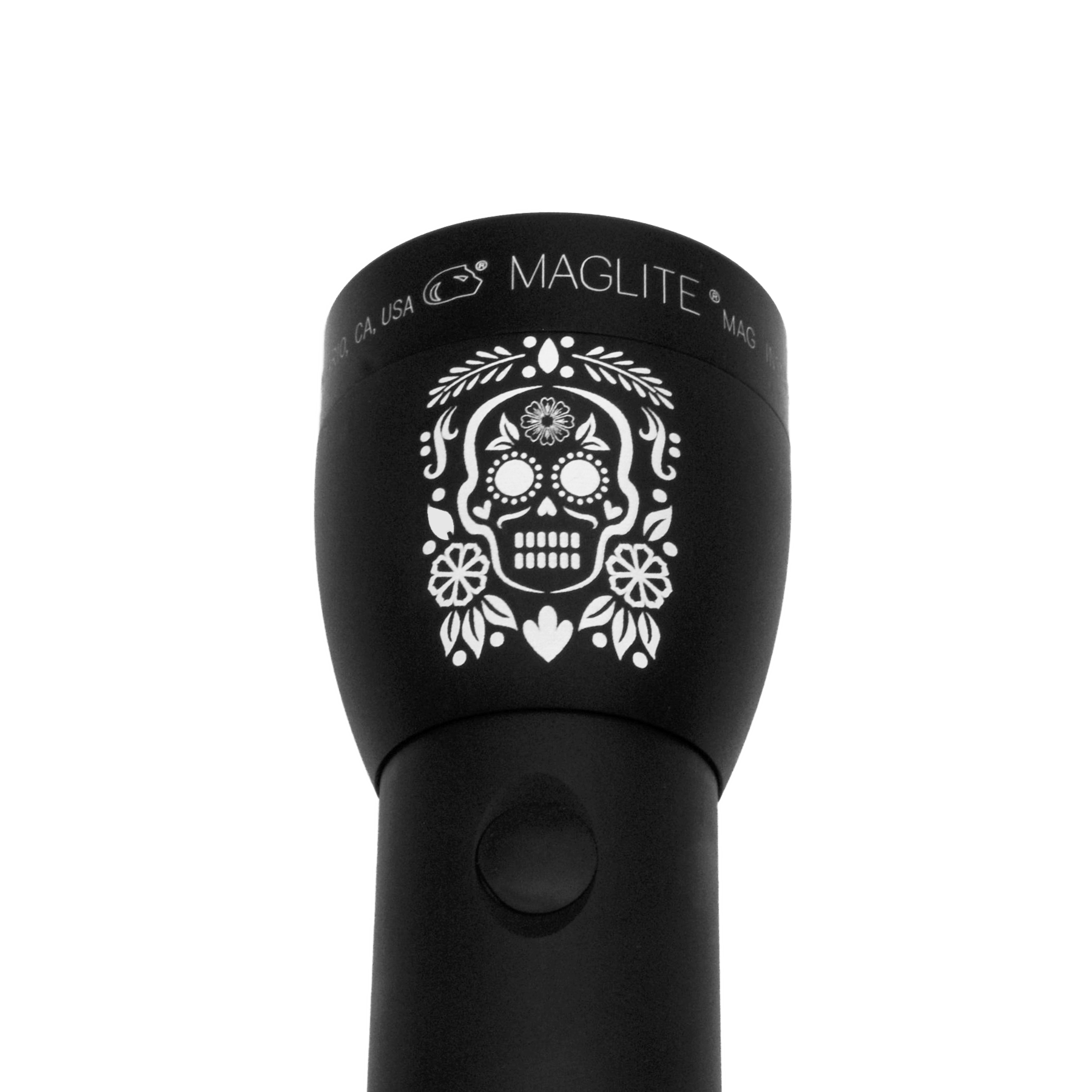 ML300LX, 3 Cell LED Flashlight, Flat Black, Día de Los Muertos - Chipboard Box-image-1