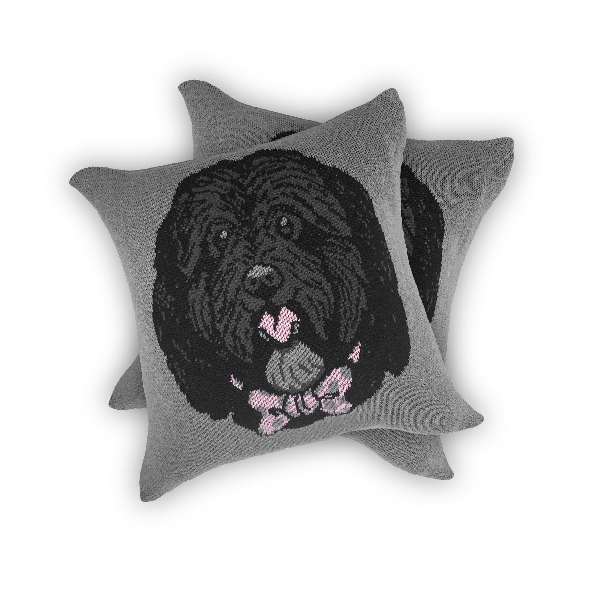 custom pillow with dog face