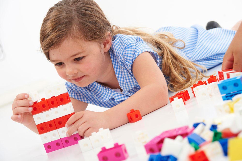 brick classroom construction set