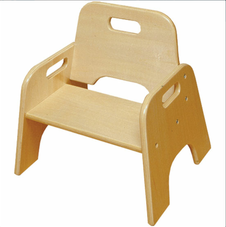 childs wooden chair