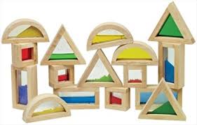 sensory wooden blocks