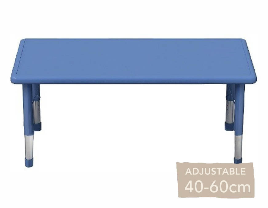 plastic rectangular table