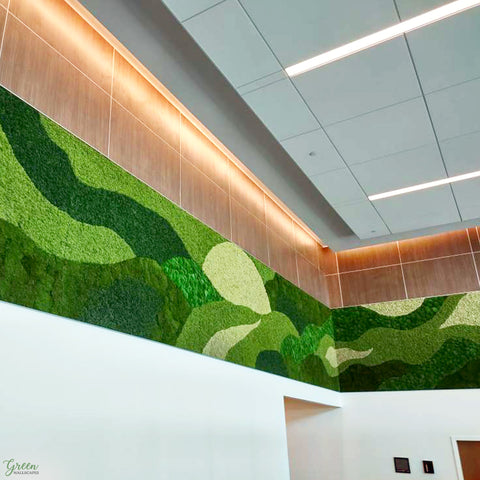 Moss Wall at Polk County Government Center