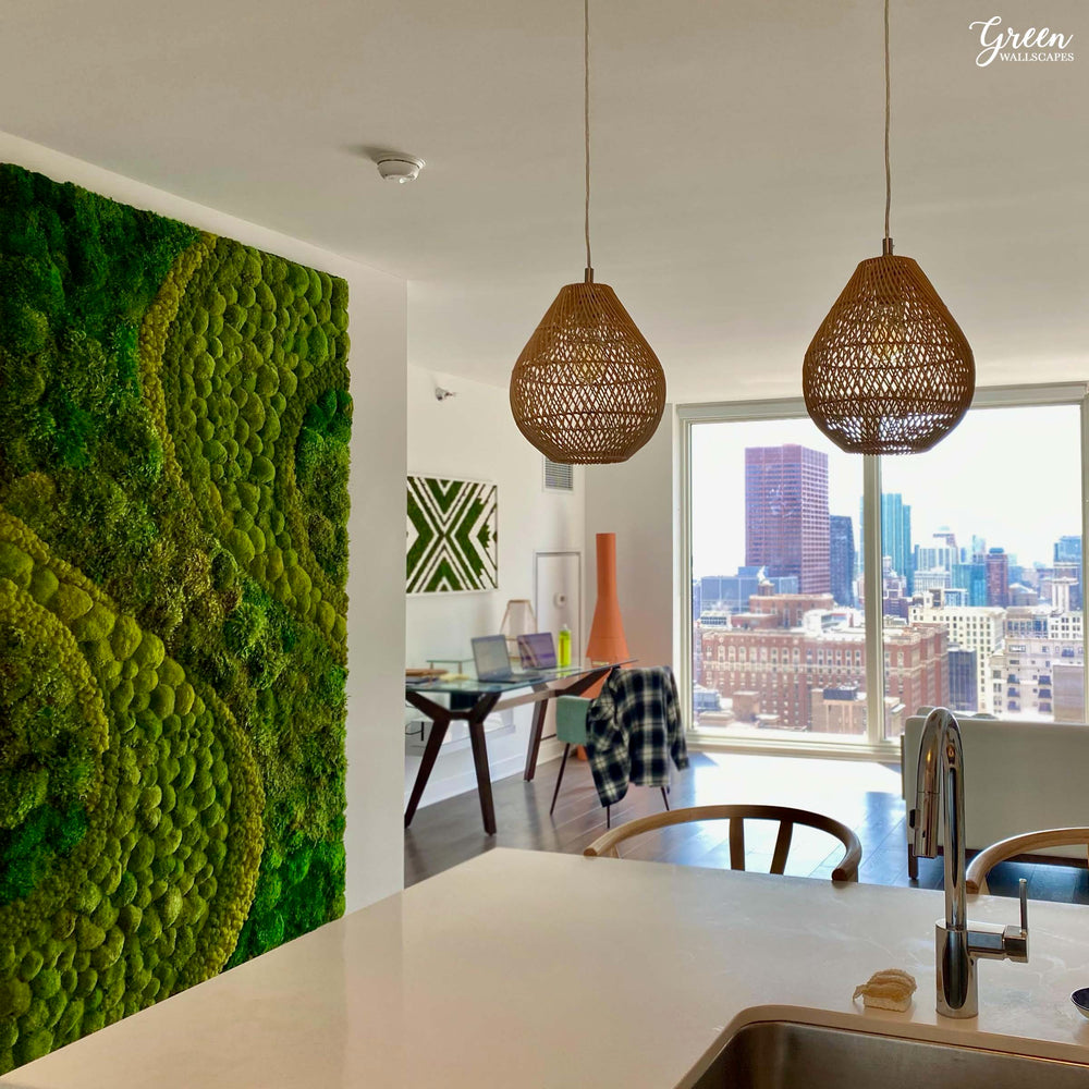 Decorating with Moss and Succulents – Green Wallscapes