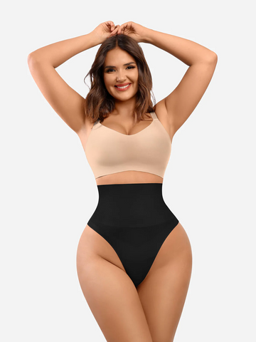 Feelingirl Tummy Control Shapewear Thong Bone Slimming Briefs