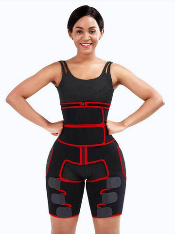 PLUS SIZE SHAPEWEAR 3-IN-1 WAIST AND THIGH TRIMMER BUTT LIFTER