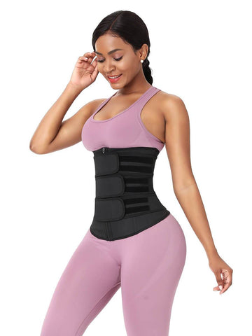 PLUS SIZE WAIST TRAINER CORSET FOR WEIGHT LOSS WITH THREE WAIST BELTS