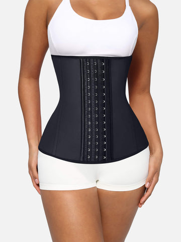 Feelingirl Latex Waist Trainer Waist Cincher Corset