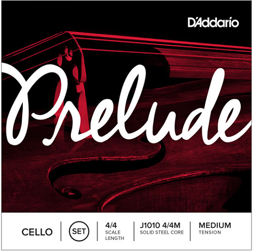 D'Addario Prelude Cello String SET, Medium Tension