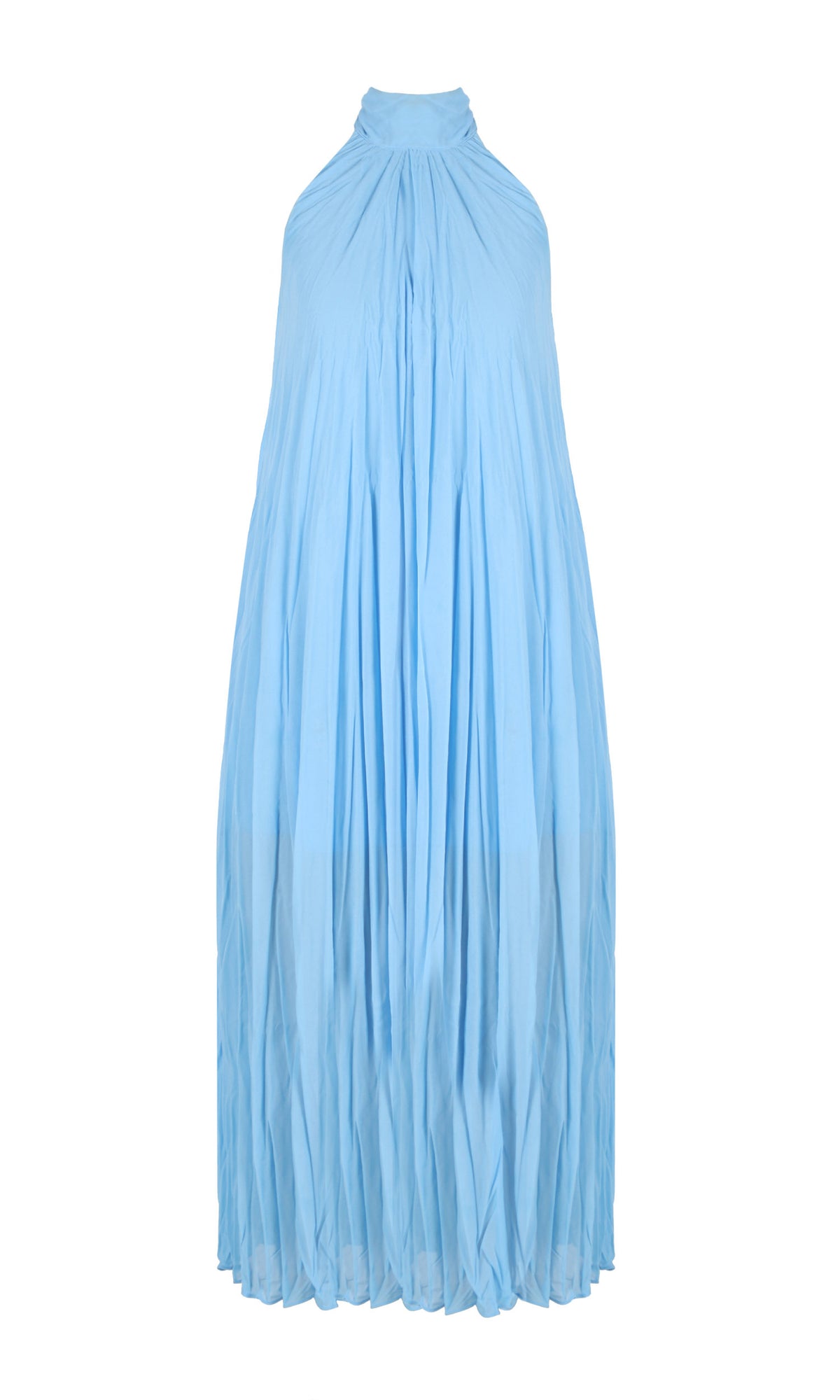 Ruby - Cascade Crush Gown in Sky Blue | All The Dresses
