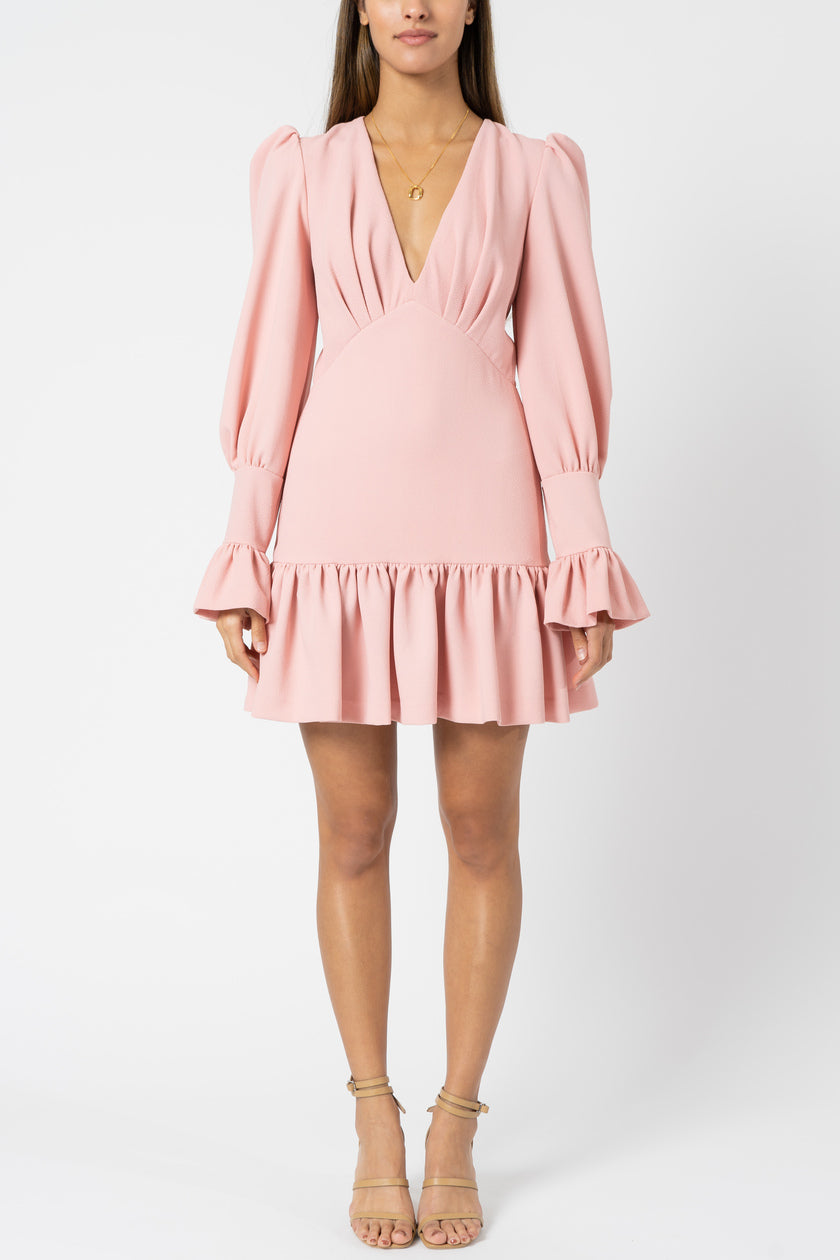 Anna V Tulip Sleeve Dress Flash Sales ...