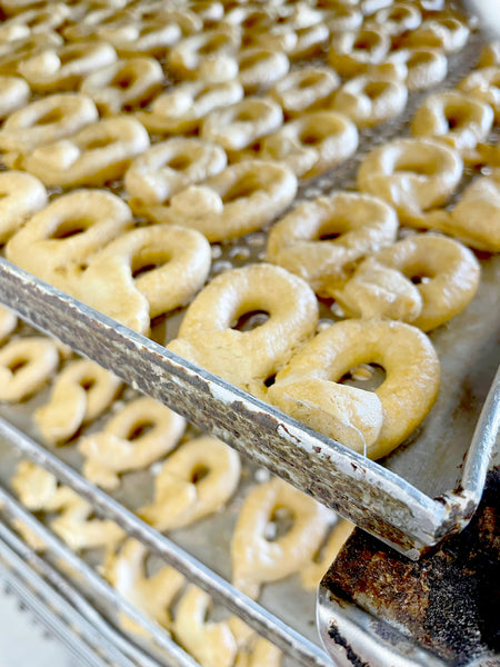 Italienische Taralli nature gebacken von Di Bennardo