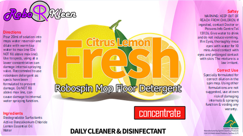 Sprint Cleaning Products Custom Labels