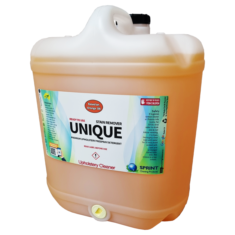 Unique - Upholstery Leather & Vinyl Cleaner - Sprint Cleaning Products