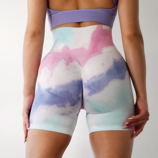 Tie-dye Scrunch Leggings (Morning Color-way) – Fitness Fashioness