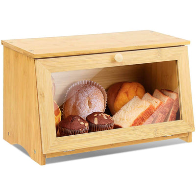 Airtight Container Bamboo Bread Storage Box - China Storage Container and  Storage Jar price