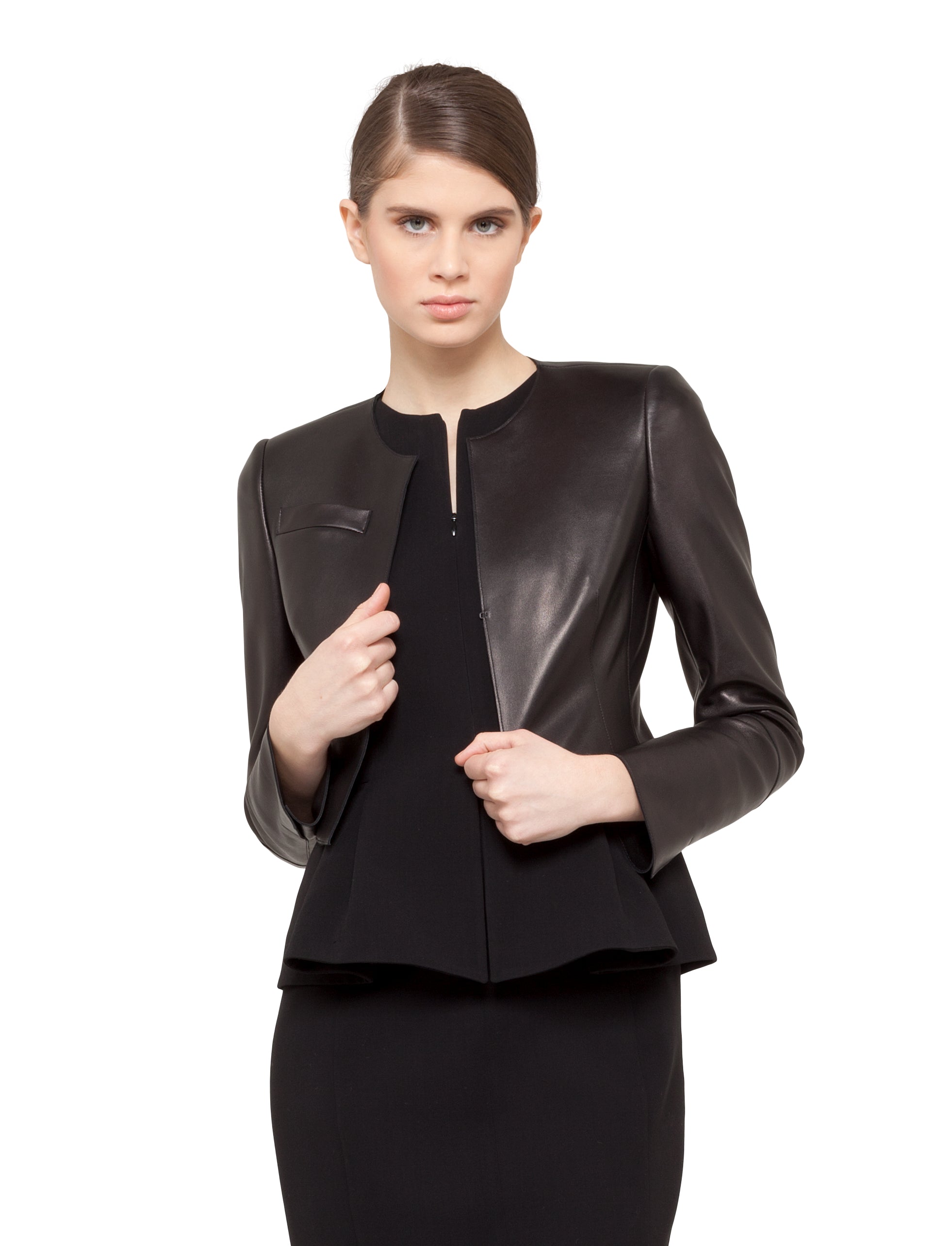 Akris® Official – Leather Look for Winter - Designer Leather Clothing