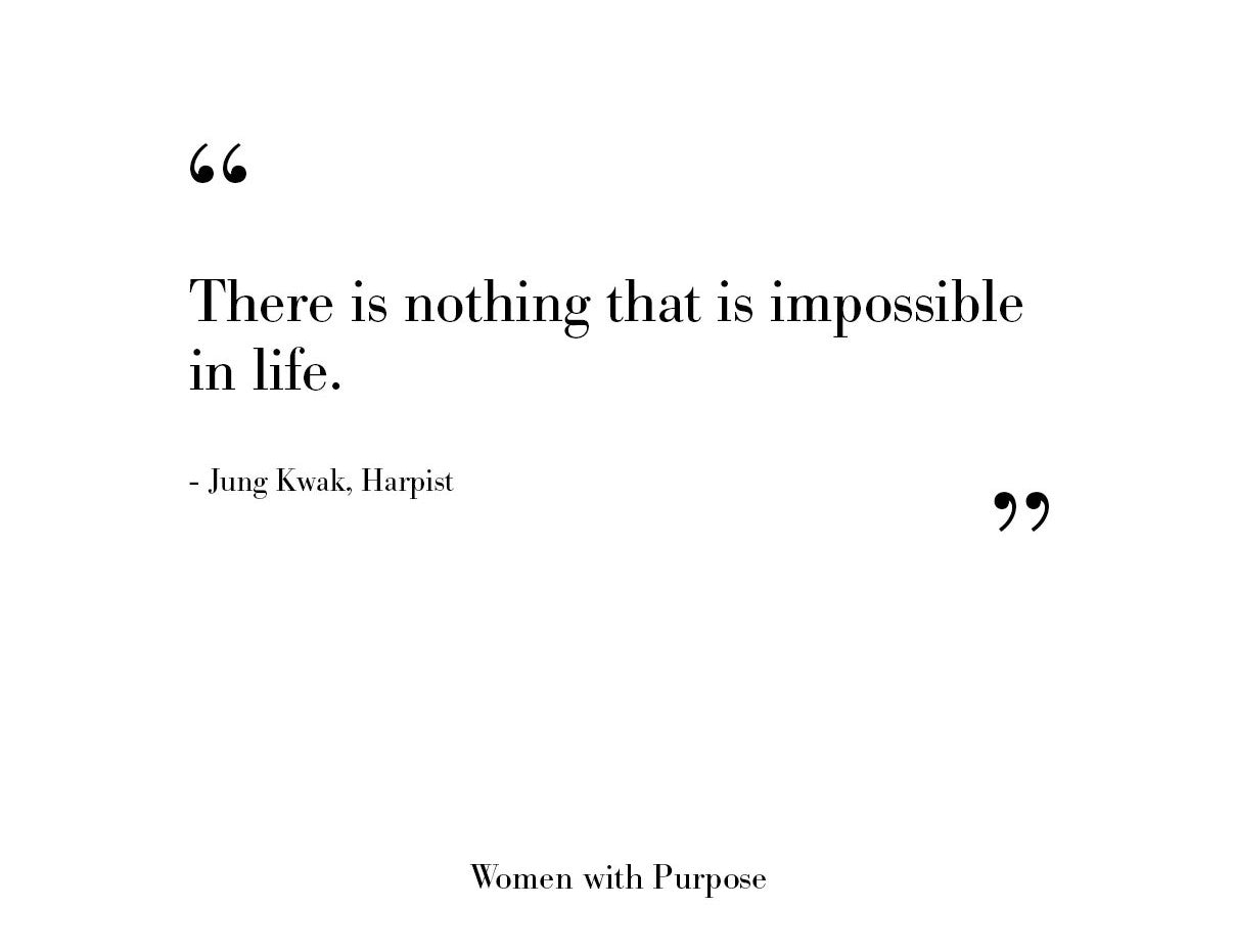 A Woman with Purpose: Jung Kwak