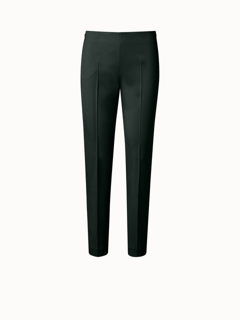 FAIWAD Women's Elegant High Waist Pants with Belt Straight Leg Work Office  Suit Trousers (Medium, Green) - Walmart.com