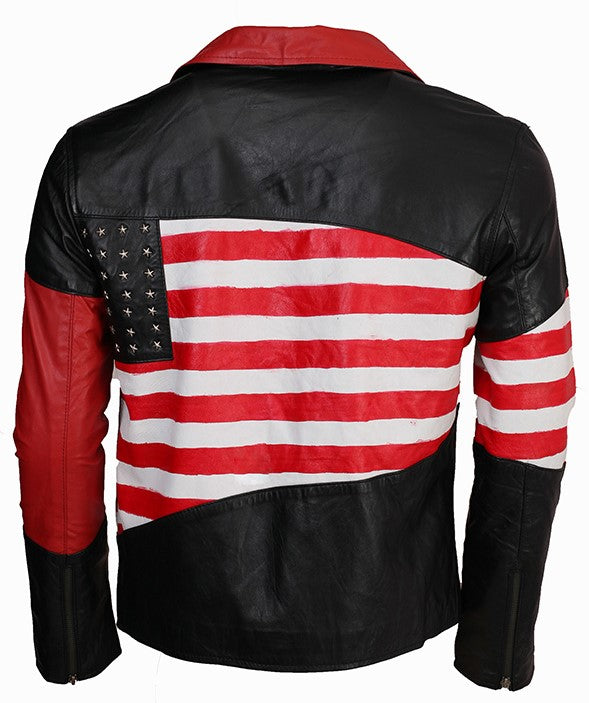 American Flag Leather Jacket | Memorial Day 2020