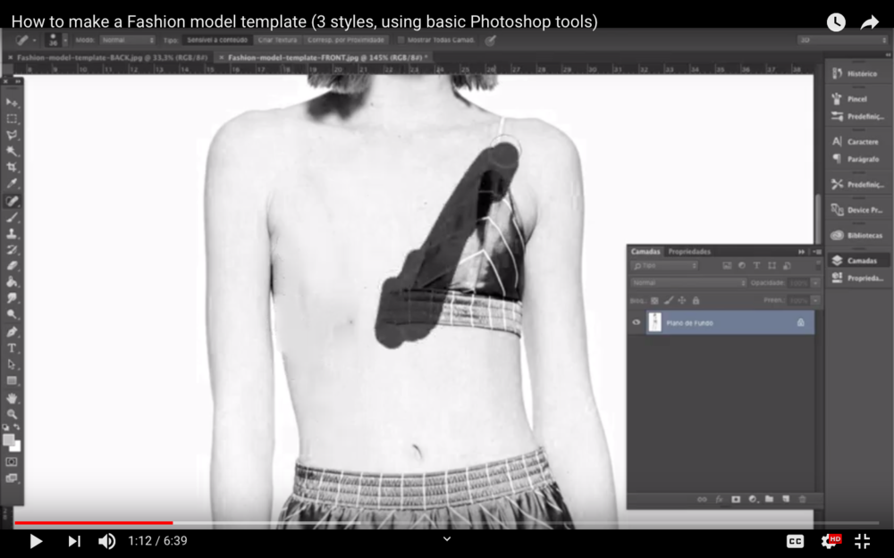 erase clothes tool photoshop