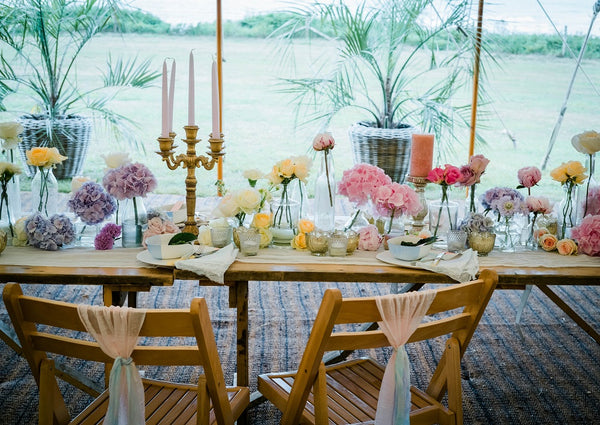 pastel wedding