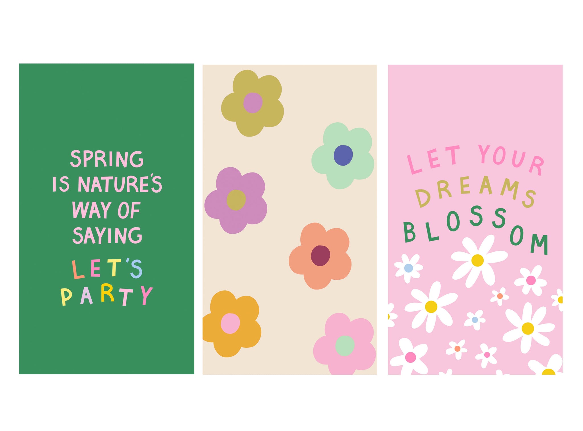 Three Spring Themed Free HD Phone Wallpapers | Raspberry Blossom