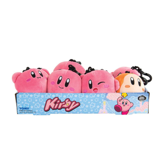 Kirby Club Mocchi Mocchi Plush Kirby Clip On Keychain Kawaii Gifts Sweetie Kawaii