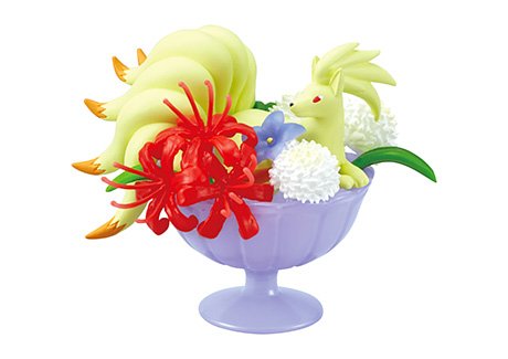 Re Ment Pokemon Floral Cup 2 Kawaii Collectable Figures Accessories Sweetie Kawaii