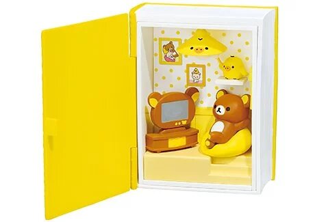 Re Ment Rilakkuma Happy Little Book Kawaii Collectable Figures Gifts Sweetie Kawaii