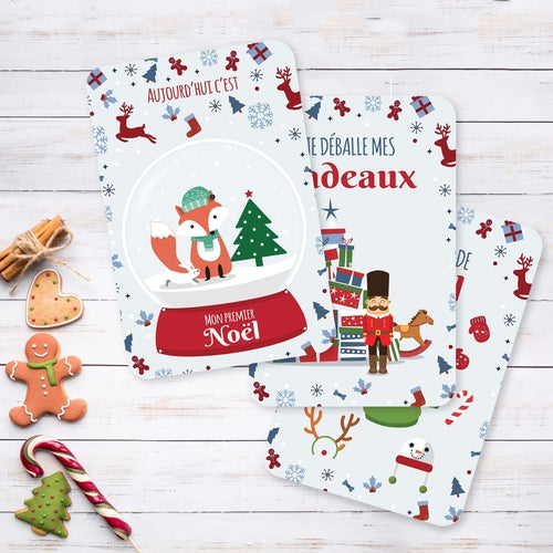 Cadeau Noel Bebe Carte Voeux Noel Carte Etape Bebe Cadeau Noel Omade