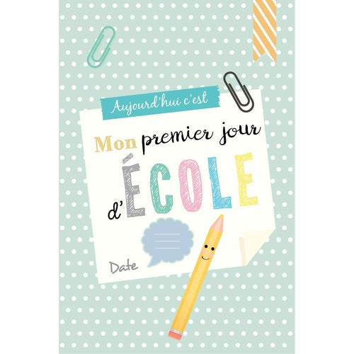 Carte Mon Premier Jour D Ecole Pour Enfant Carte Etape Ecole Pour En Omade